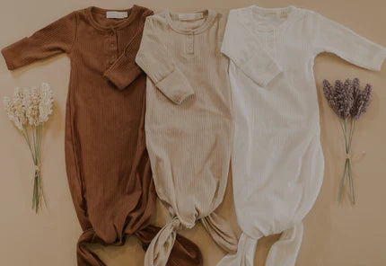 Organic Knotted Gowns