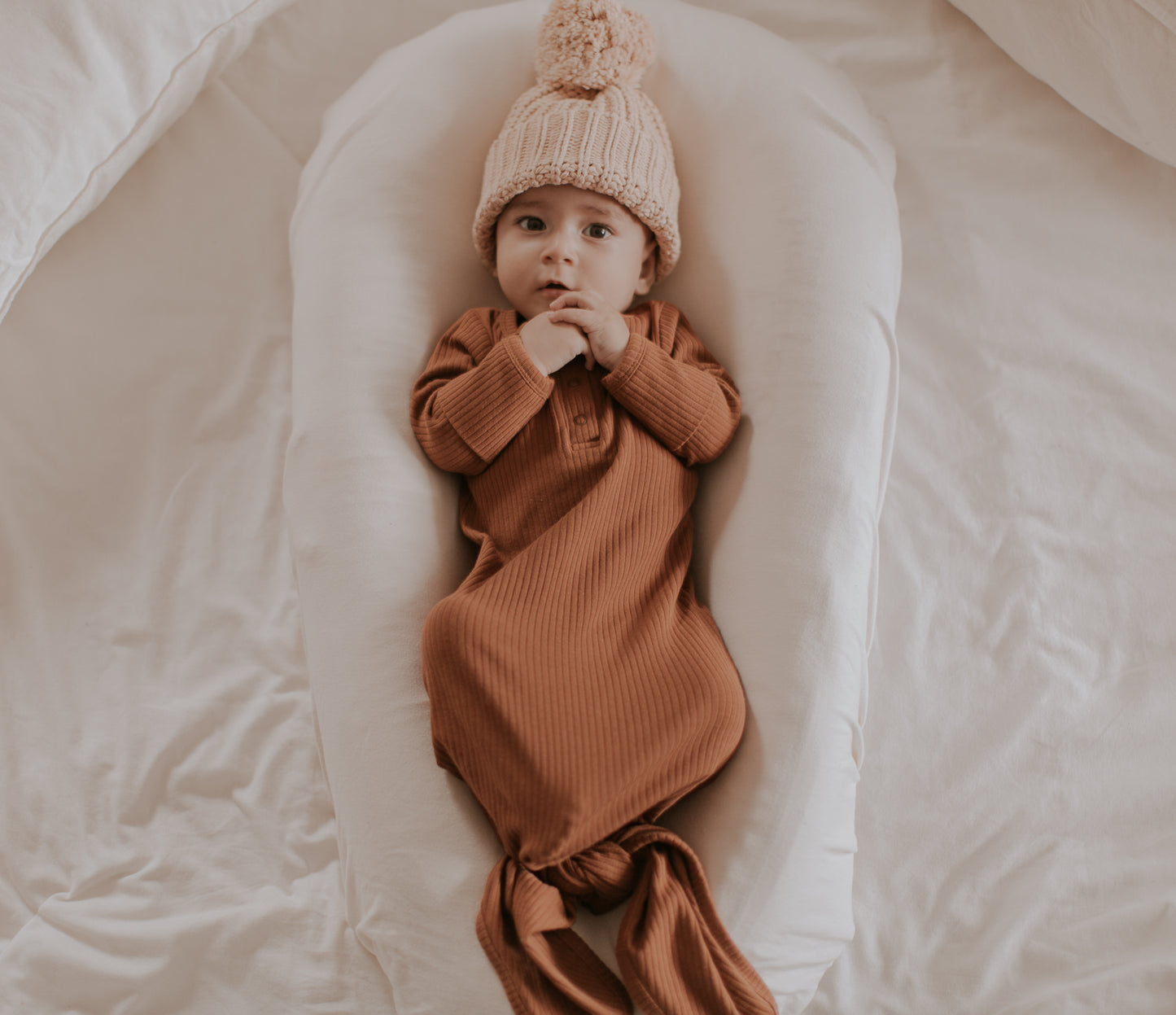 Organic Knotted Gowns